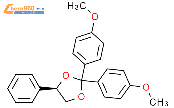 637019 84 2 1 3 DIOXOLANE 2 2 BIS 4 METHOXYPHENYL 4 PHENYL 4R CAS