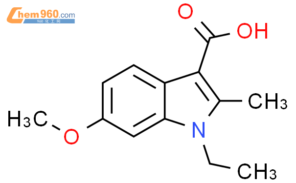 638218 25 4 1H Indole 3 Carboxylic Acid 1 Ethyl 6 Methoxy 2 Methyl CAS