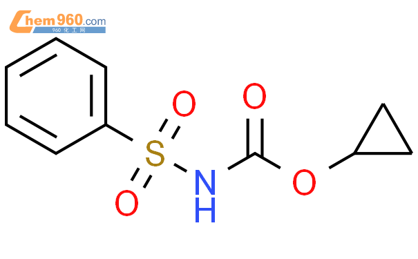 63924 59 4 Carbamic acid phenylsulfonyl cyclopropyl esterCAS号