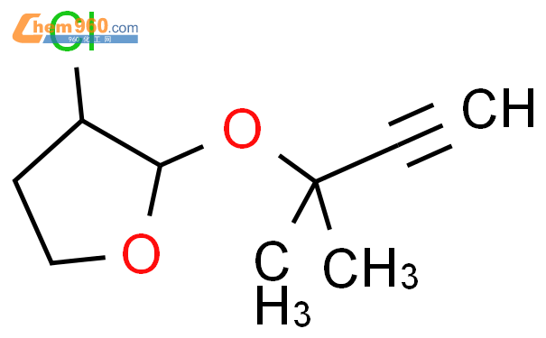 63960 19 0 Furan 3 Chloro 2 1 1 Dimethyl 2 Propynyl Oxy Tetrahydro