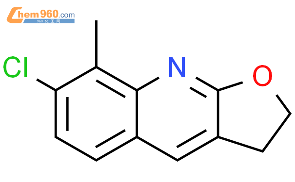 64124 89 6 Furo 2 3 b quinoline 7 chloro 2 3 dihydro 8 methyl CAS号