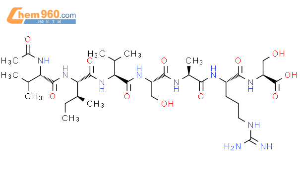 642484 60 4 L SERINE N ACETYL L VALYL L ISOLEUCYL L VALYL L SERYL L