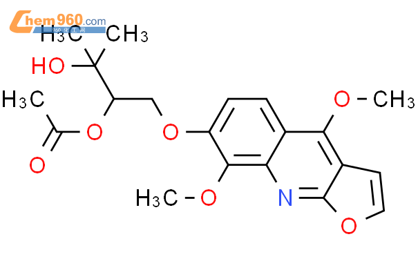 64397 07 5 3 Acetoxy 4 4 8 Dimethoxy Furo 2 3 B Quinolin 7 Yloxy 2