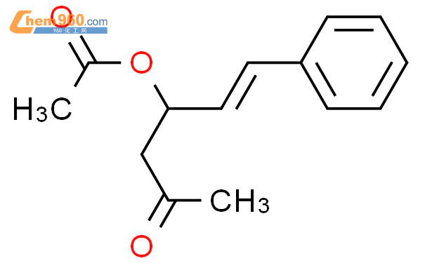 645401 51 0 5 Hexen 2 one 4 acetyloxy 6 phenyl 4S 5E 化学式结构式分子式