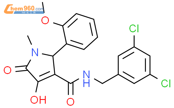 646045 12 7 1H Pyrrole 3 Carboxamide N 3 5 Dichlorophenyl Methyl 2 5