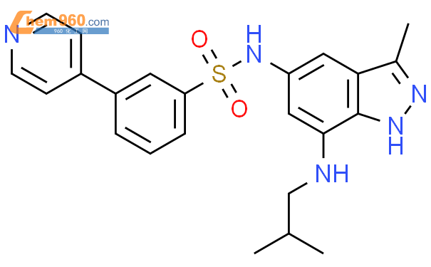 647853 53 0 Benzenesulfonamide N 3 Methyl 7 2 Methylpropyl Amino 1H