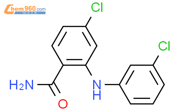 64844 15 1 BENZAMIDE 4 CHLORO 2 3 CHLOROPHENYL AMINO 化学式结构式分子式