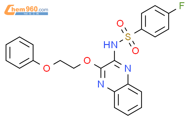 648884 28 0 Benzenesulfonamide 4 Fluoro N 3 2 Phenoxyethoxy 2