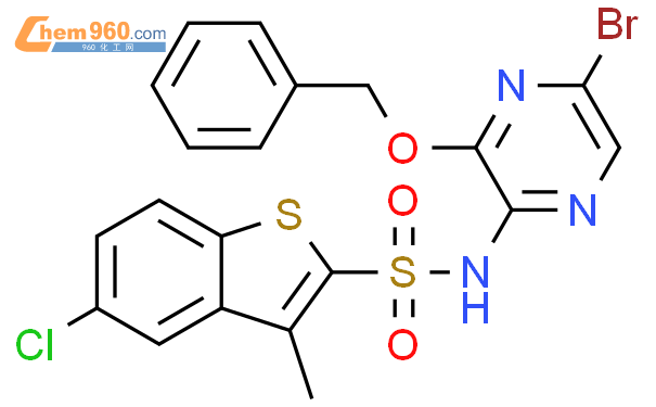 Benzo B Thiophene Sulfonamide N Bromo Phenylmethoxy