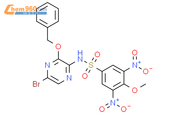 Benzenesulfonamide N Bromo Phenylmethoxy Pyrazinyl