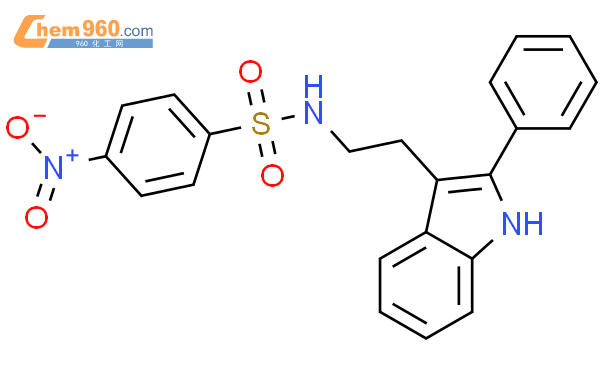 Benzenesulfonamide Nitro N Phenyl H Indol Yl