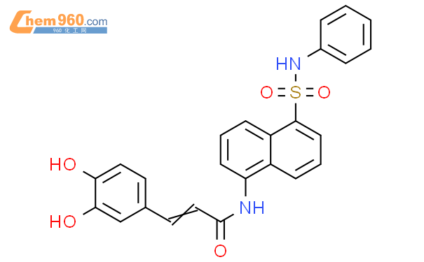 648899 18 7 2 Propenamide 3 3 4 Dihydroxyphenyl N 5 Phenylamino