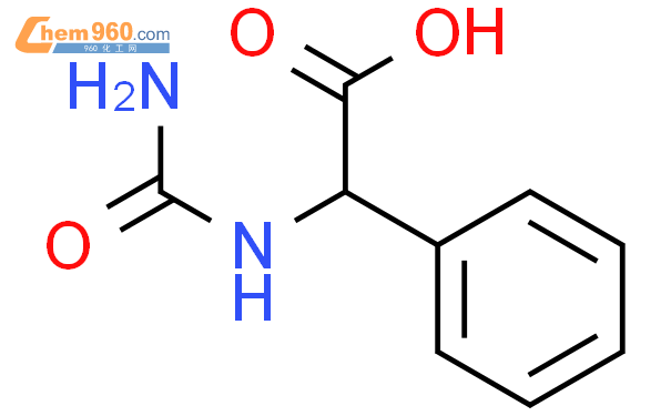 6489 76 5 Benzeneacetic acid a aminocarbonyl amino aR 化学式结构式