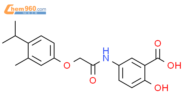 649774 01 6 Benzoic Acid 2 Hydroxy 5 3 Methyl 4 1 Methylethyl