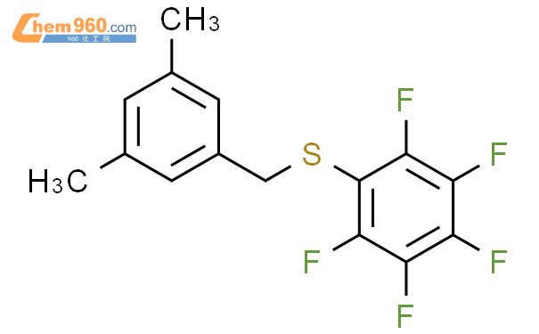 65015 50 1 Benzene 3 5 dimethylphenyl methyl thio pentafluoro 化学式