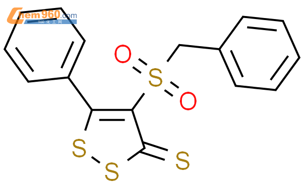 65019 97 8 3H 1 2 Dithiole 3 Thione 5 Phenyl 4 Phenylmethyl Sulfonyl