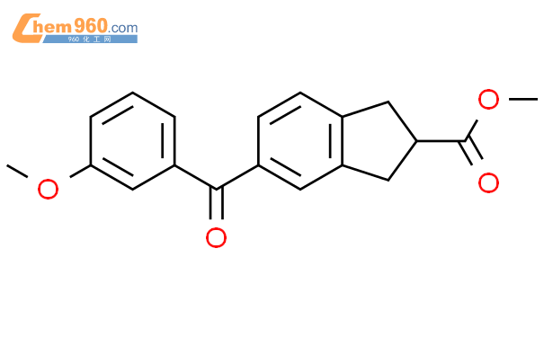 65057 14 9 1H Indene 2 Carboxylic Acid 2 3 Dihydro 5 3 Methoxybenzoyl