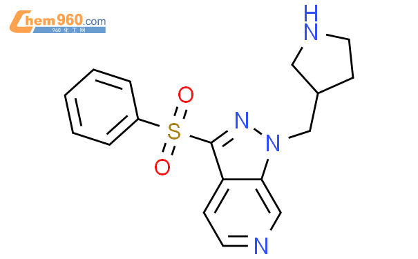 651024 57 6 1H Pyrazolo 3 4 C Pyridine 3 Phenylsulfonyl 1 3