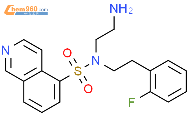 651307 25 4 5 Isoquinolinesulfonamide N 2 Aminoethyl N 2 2