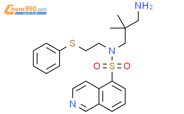 Isoquinolinesulfonamide N Amino Dimethylpropyl N