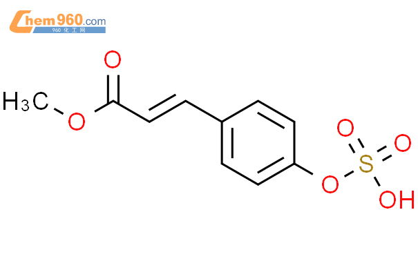 651705 80 5 2 Propenoic Acid 3 4 Sulfooxy Phenyl 1 Methyl