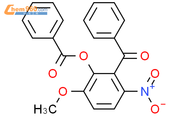 65202 45 1 Methanone 2 Benzoyloxy 3 Methoxy 6 Nitrophenyl Phenyl