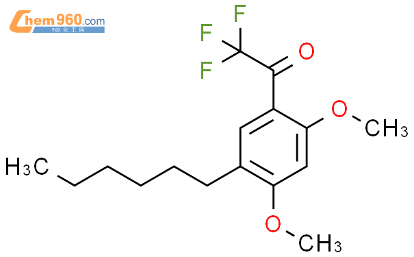 65240 28 0 ETHANONE 2 2 2 TRIFLUORO 1 5 HEXYL 2 4 DIMETHOXYPHENYL