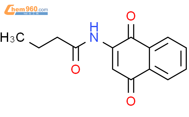 65240 84 8 Butanamide N 1 4 dihydro 1 4 dioxo 2 naphthalenyl CAS号