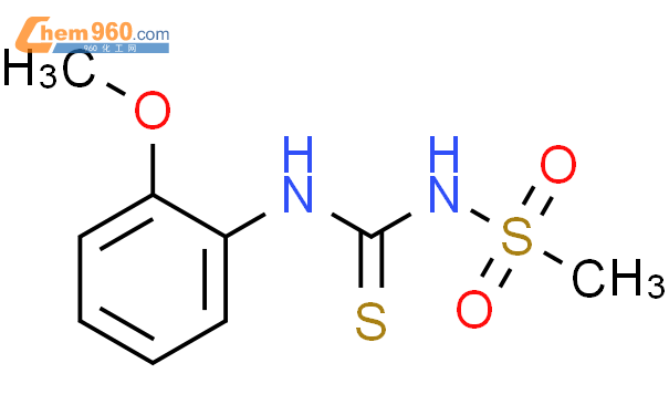 65242 29 7 METHANESULFONAMIDE N 2 METHOXYPHENYL AMINO THIOXOMETHYL