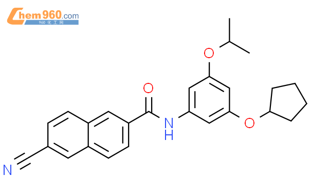 Naphthalenecarboxamide Cyano N Cyclopentyloxy