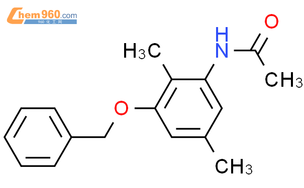 65361 93 5 ACETAMIDE N 2 5 DIMETHYL 3 PHENYLMETHOXY PHENYL CAS号