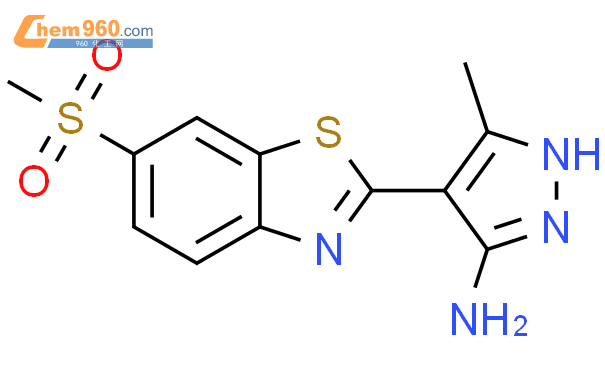 654063 35 1 1H Pyrazol 3 Amine 5 Methyl 4 6 Methylsulfonyl 2