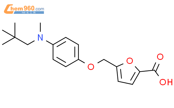 654665 54 0 2 Furancarboxylic Acid 5 4 2 2 Dimethylpropyl