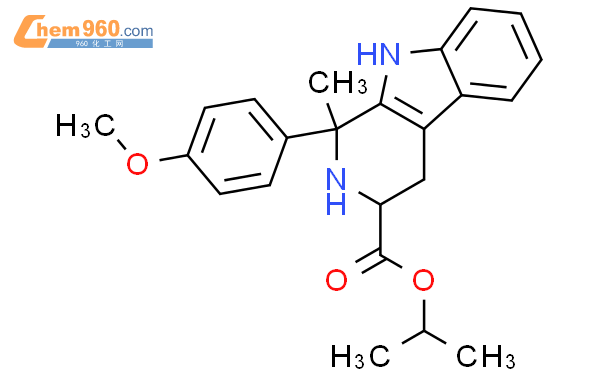 H Pyrido B Indole Carboxylic Acid Tetrahydro