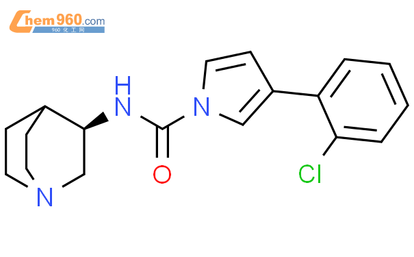 655786 79 1 1H Pyrrole 1 Carboxamide N 3R 1 Azabicyclo 2 2 2 Oct 3 Yl