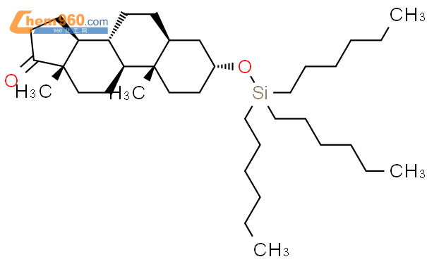 65598 68 7 Androstan 17 one 3 trihexylsilyl oxy 3a 5a CAS号