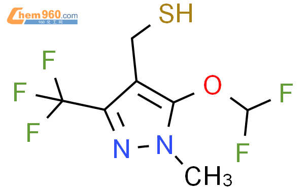 H Pyrazole Methanethiol Difluoromethoxy Methyl