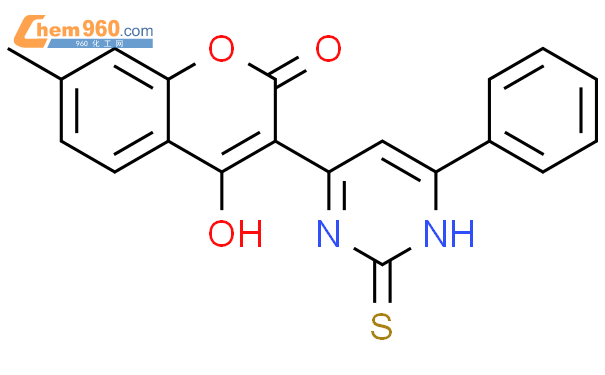 H Benzopyran One Dihydro Phenyl Thioxo