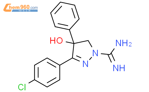 656827 43 9 1H Pyrazole 1 Carboximidamide 3 4 Chlorophenyl 4 5