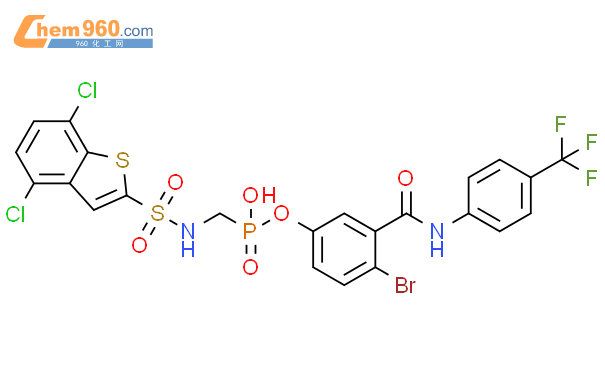 657407 01 7 Phosphonic Acid 4 7 Dichlorobenzo B Thien 2 Yl Sulfonyl