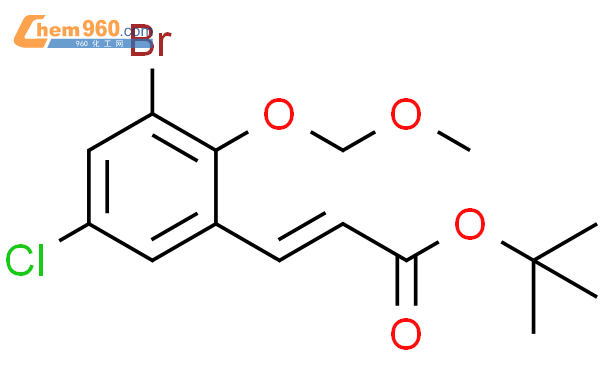 657410 16 7 2 Propenoic Acid 3 3 Bromo 5 Chloro 2 Methoxymethoxy