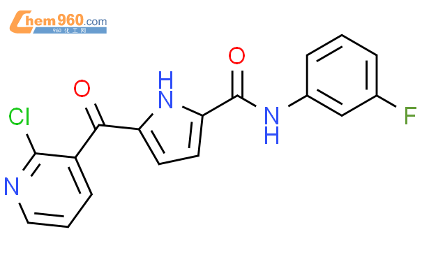 H Pyrrole Carboxamide Chloro Pyridinyl Carbonyl