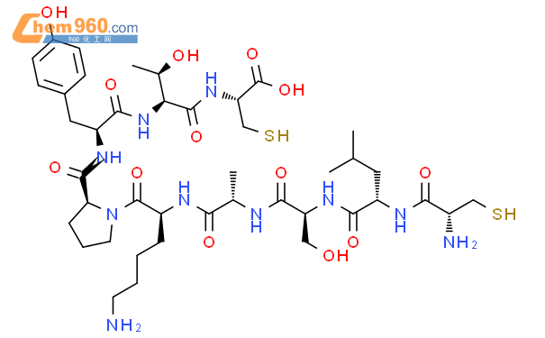 659722 61 9 L Cysteine L Cysteinyl L Leucyl L Seryl L Alanyl L Lysyl L