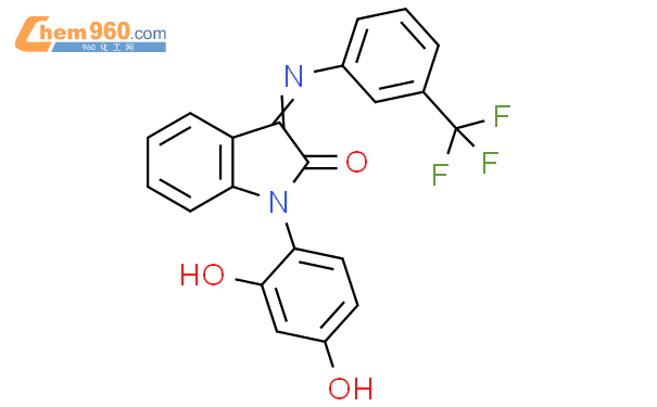 659726 81 5 2H Indol 2 One 1 2 4 Dihydroxyphenyl 1 3 Dihydro 3 3