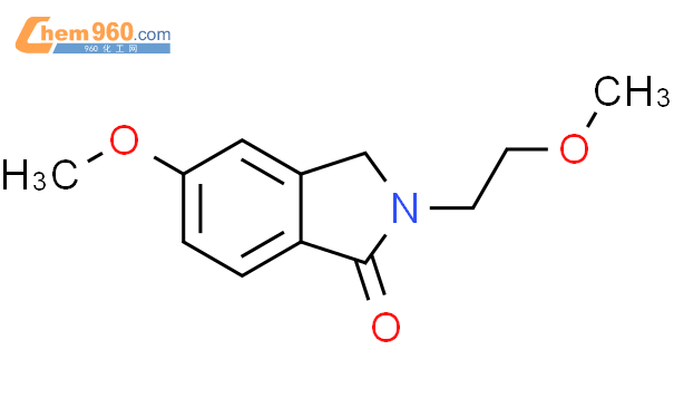 659737 49 2 1H ISOINDOL 1 ONE 2 3 DIHYDRO 5 METHOXY 2 2 METHOXYETHYL