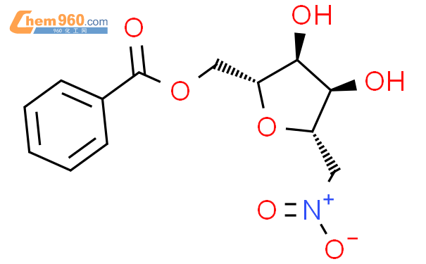 65982 24 3 D Allitol 2 5 anhydro 1 deoxy 1 nitro 6 benzoate化学式结构式