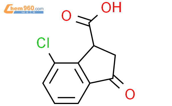 66041 34 7 1H INDENE 1 CARBOXYLIC ACID 7 CHLORO 2 3 DIHYDRO 3 OXO CAS号