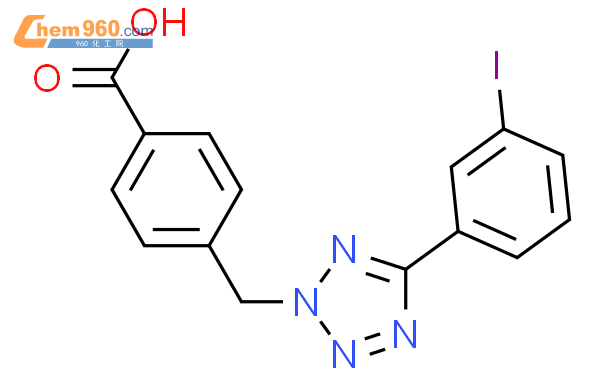 660859 12 1 Benzoic Acid 4 5 3 Iodophenyl 2H Tetrazol 2 Yl Methyl