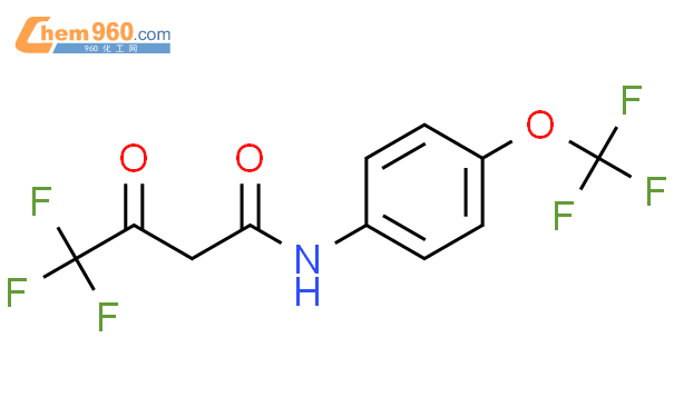 663191 92 2 Butanamide 4 4 4 Trifluoro 3 Oxo N 4 Trifluoromethoxy