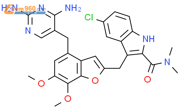 5 Chloro 3 4 2 4 Diaminopyrimidin 5 Yl Methyl 6 7 Dimethoxy 1